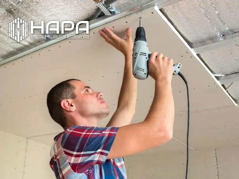 HAPA instalación de Sistemas Prefabricados Paneles de yeso paneles de cemento construcción cdmx